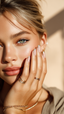 Golden Nails & Dainty Jewelry: How to Match Your Manicure with Earrings & Necklaces