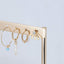 Gold Ear Jacket Earrings