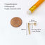 Gold Geometric Stud Earrings