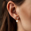 Gold Starburst Earrings