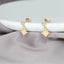 Gold Starburst Earrings