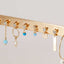 Opal Bead Stud Earrings