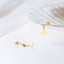 Tiny Butterfly Stud Earrings