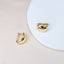 Dainty Gold Huggie Earrings