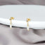 Gold Pearl Stud Earrings