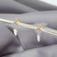 Gold Pearl Stud Earrings