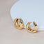Chunky Gold Hoops