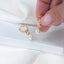 Bridal Earrings with Zirconia and Pearls