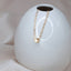 Tiny Diamond Cut Bead Necklace