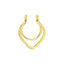 Faux Septum Ring Piercing