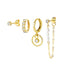 Earring Set for Multiple Piercings