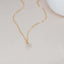 Delicate Gold Flower Necklace