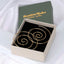 Gold Spiral Earrings