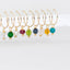 Birthstone Hoops