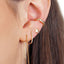 CZ Conch Ear Cuff Earring