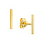 Tiny Bar Stud Earrings