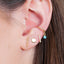 Bar Gold Stud Earrings