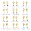 November Birthstone Earrings