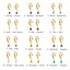 June Birthstone Earrings