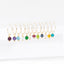 Birthstone Hoops