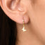 Tiny Butterfly Hoops Earrings