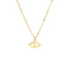 Gold Evil Eye Necklace