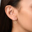 Gold Circle Hoop Earrings