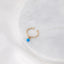 Dark Blue Opal Conch Cuff Fake Piercing