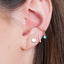 Blue Opal Fake Conch Piercing