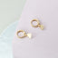 Dainty Heart Hoops Earrings