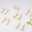 Bar Hoop Earrings