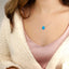 Opal Hamsa Necklace