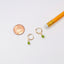 May Birthstone Earrings