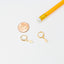 Rhombus Hoops Earrings