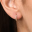Dainty CZ Huggie Hoops