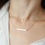 Tiny Gold Star Necklace