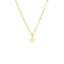 Tiny Gold Star Necklace