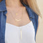 Vertical Bar Necklace