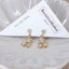 Gold Star Earrings