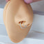 Kreis Fake Septum Ring Clip auf Nase Kunstkörperschmuck
