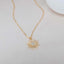 Sun Pendant Necklace For Women with CZ