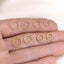 Hypoallergenic Gold Hoop Clicker Piercing