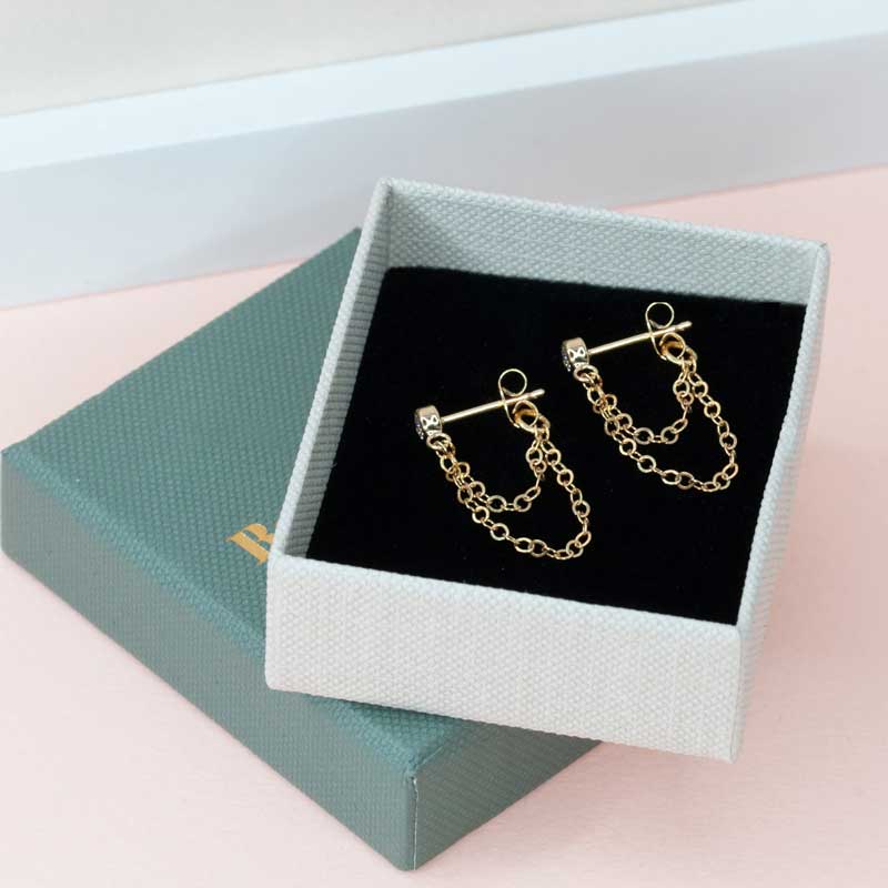 Layered Chain Earring