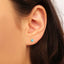 Handmade Opal Stud Earrings