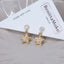 Gold Star Stud Earrings