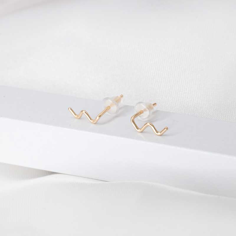 Timeless Elegance: Gold Filled Dot Stud Earrings for Every Occasion