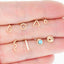 Tiny Drop Stud Earrings