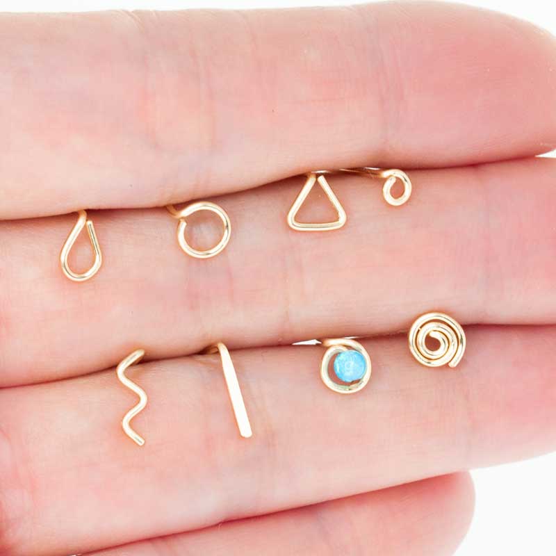 WINCHESTER Earrings | geometric hoop earrings– STUDIYO Jewelry