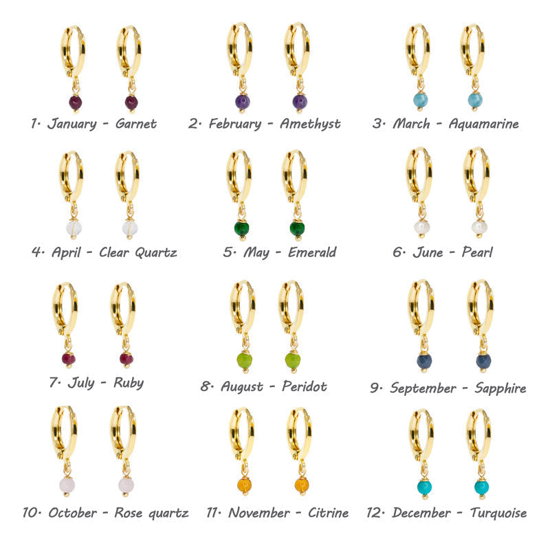 Birthstone Earrings