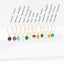 Birthstone Hoops